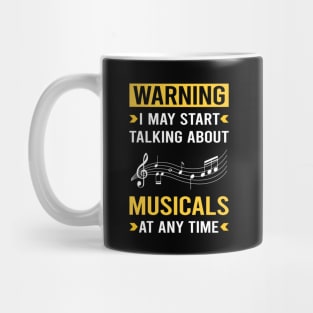 Warning Musicals Musical Mug